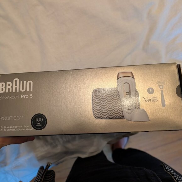 Braun IPL at Home Laser Hair Removal for Women and Men, Silk Expert Pro 5 PL5137 - Picture 14 of 14